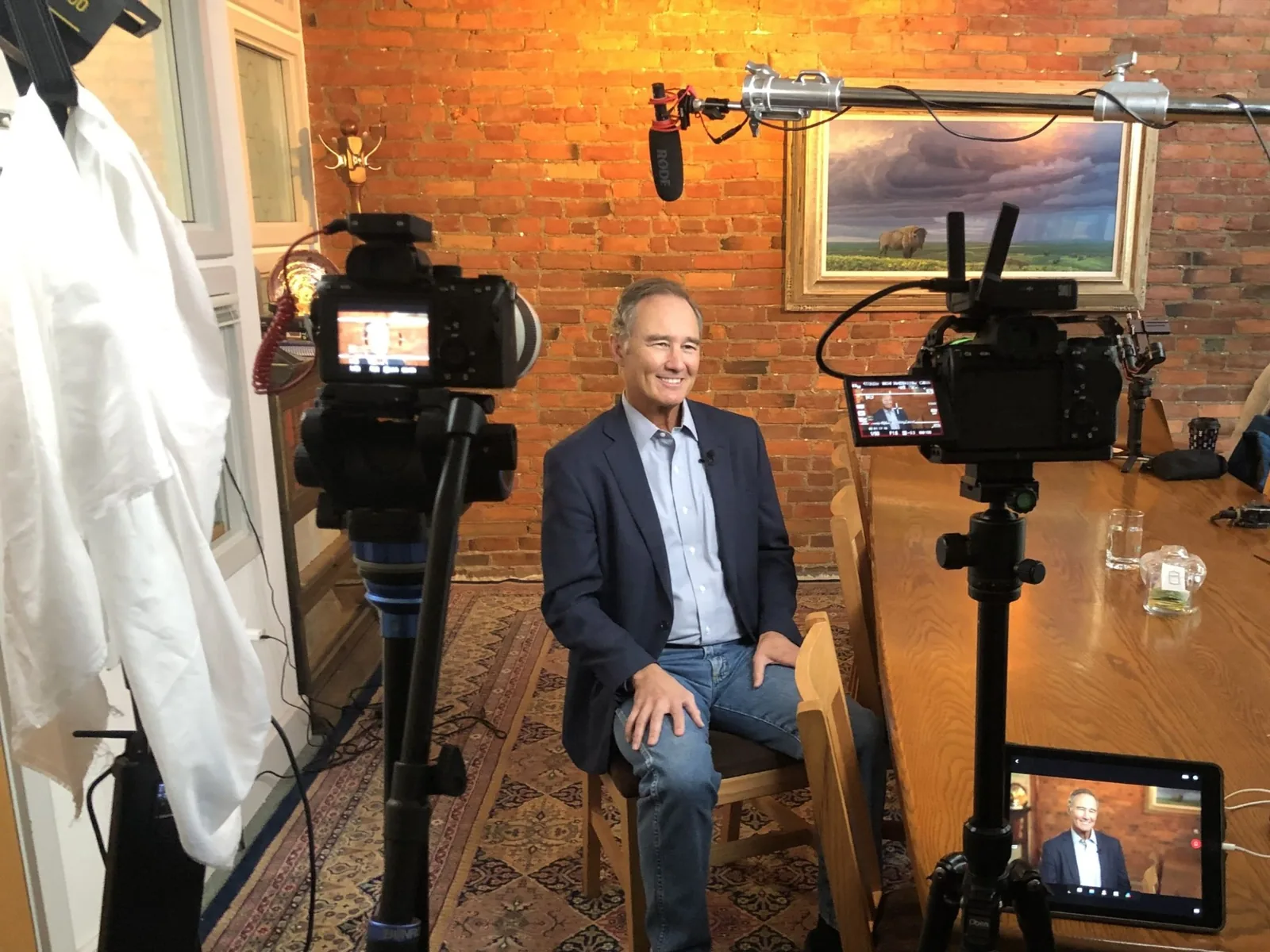 Behind the scenes production
